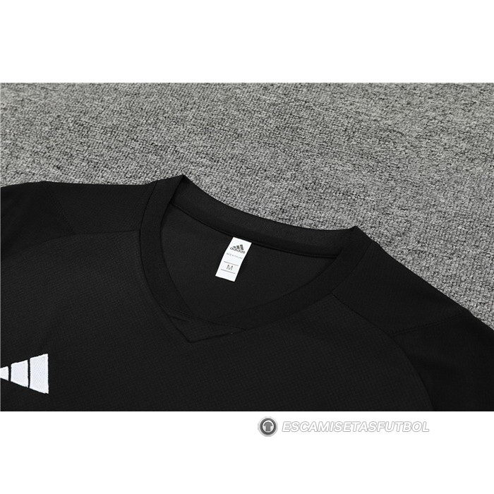 Chandal del Manchester United Manga Corta 23-24 Negro - Pantalon Corto